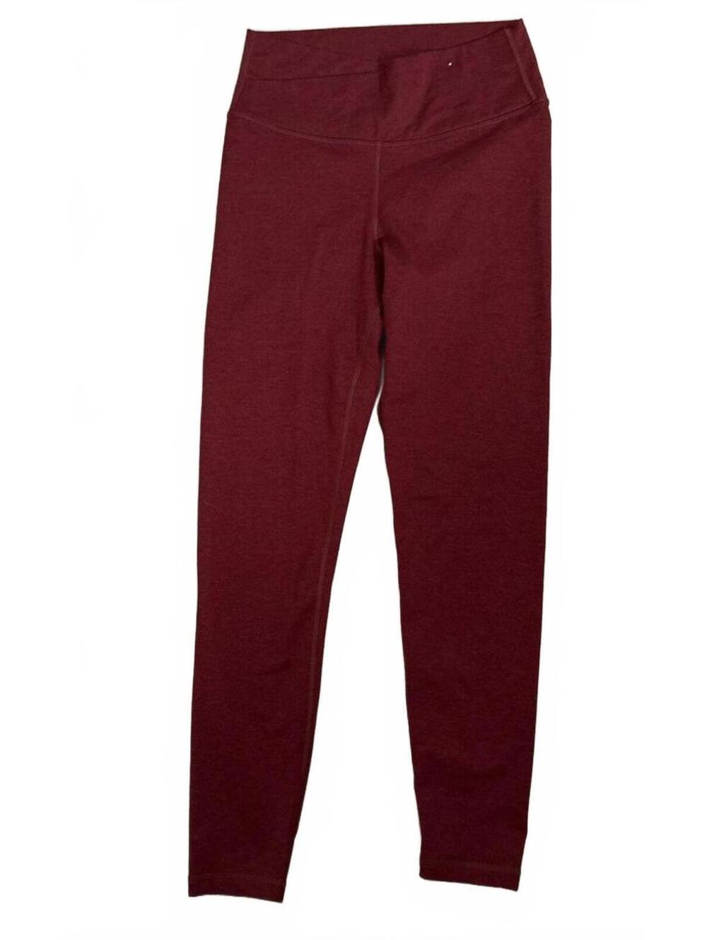 Old Navy Cloud Comfy Extra High-Rise Leggings Size S Burgundy